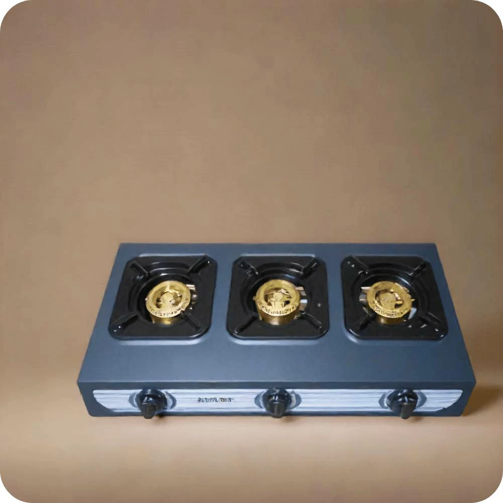 The Amilex 3 Triple Burner Gas Cooker