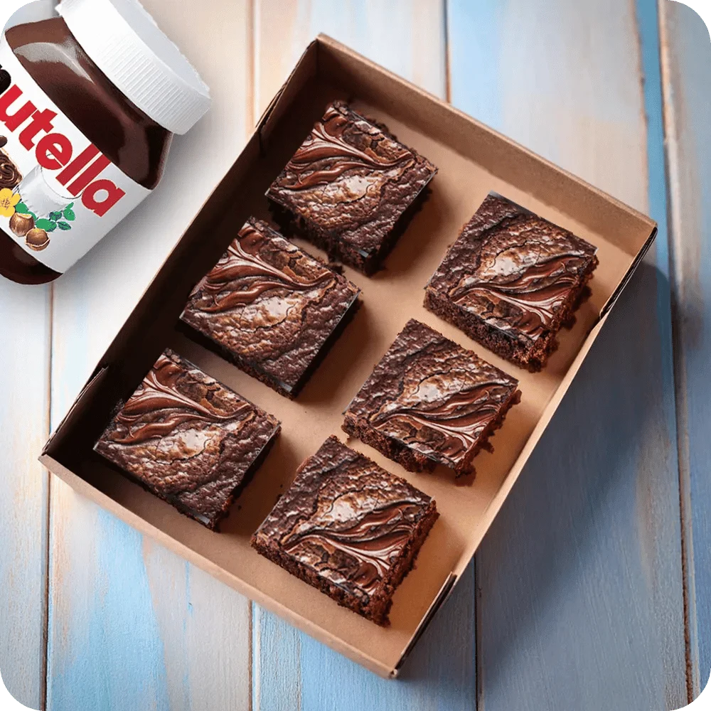 YARA Nutella Brownies 6 Pack