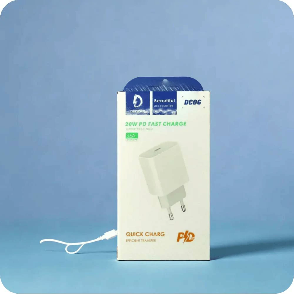 DENMEN DOC DC06 TYPE-C 20W WHITE