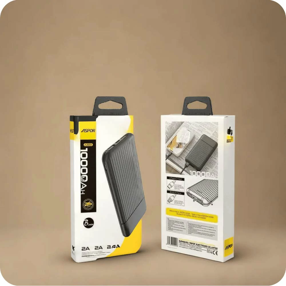 Aspor  10000mAH Power Bank A323