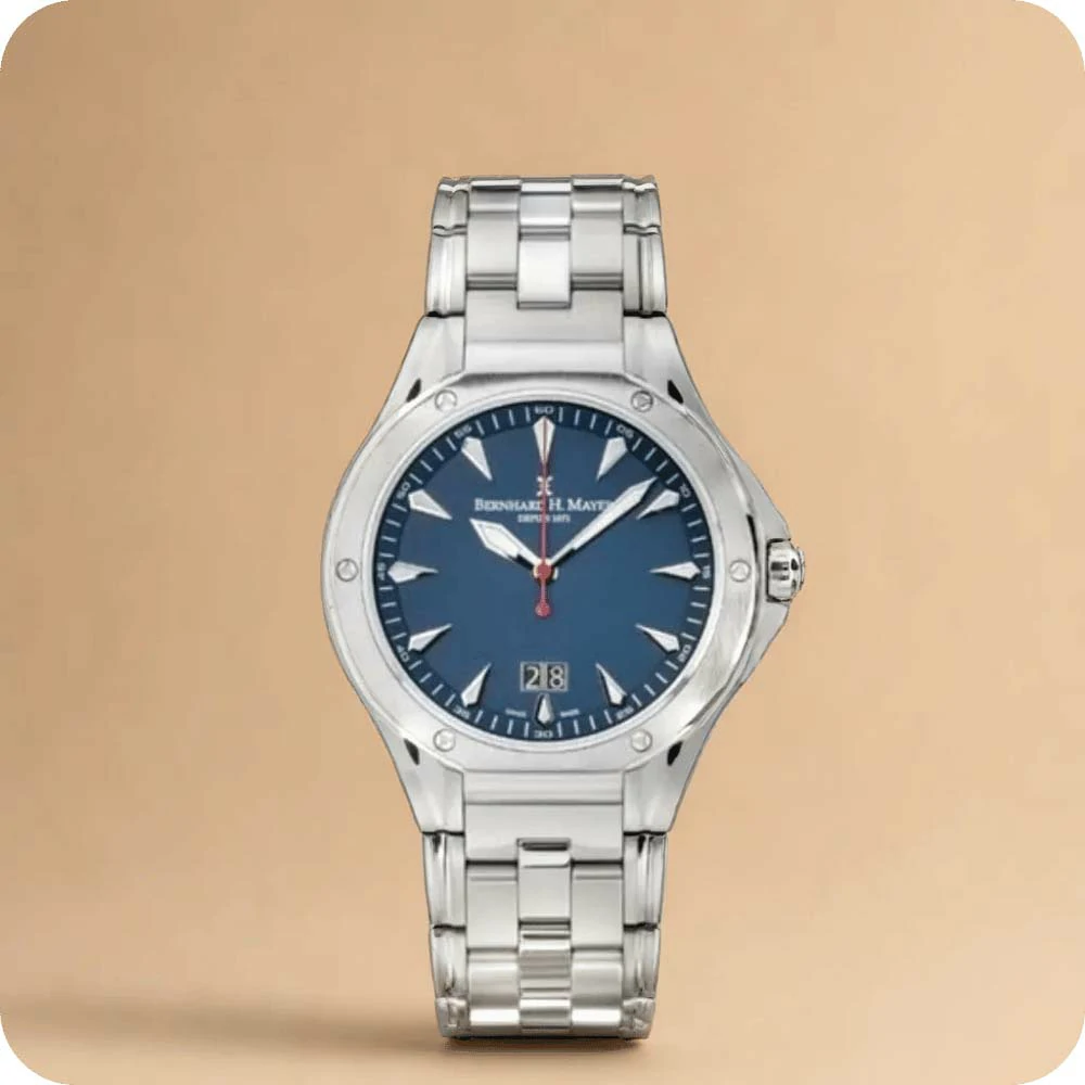 Bernhard H. Mayer® Le Classique Watch - Stainless Steel | Luxury Timepiece | YEVOBAY Sri Lanka