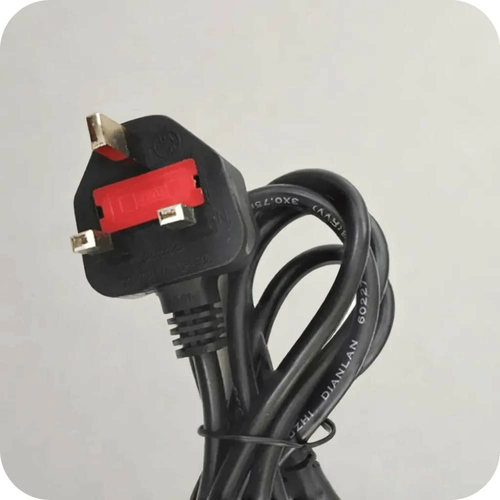 UK 3-Pin Power Cord