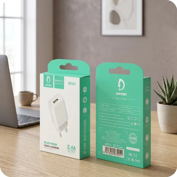 Denmen Charger Doc 2.4A out