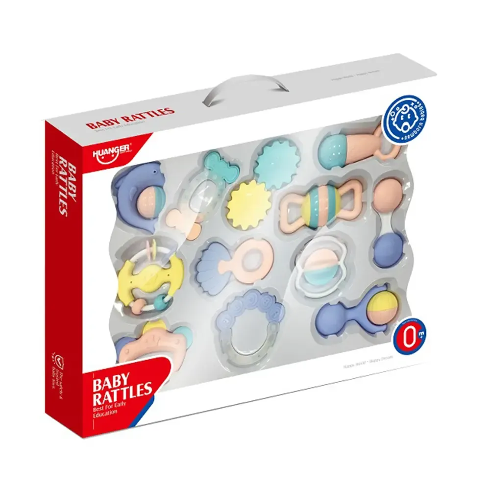 HUANGER Baby Rattles - 12 Pcs HE0112 HE0149