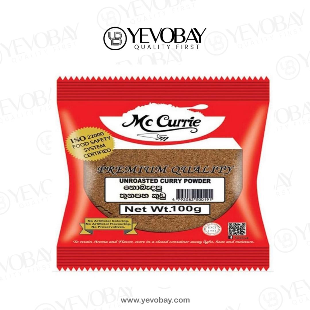 MC Currie Unroasted Curry Powder (100g)