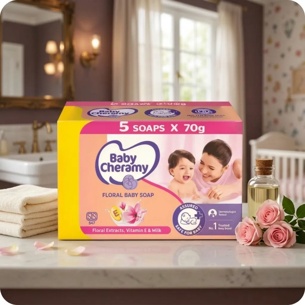 Baby Cheramy - 5 Soaps x 70g