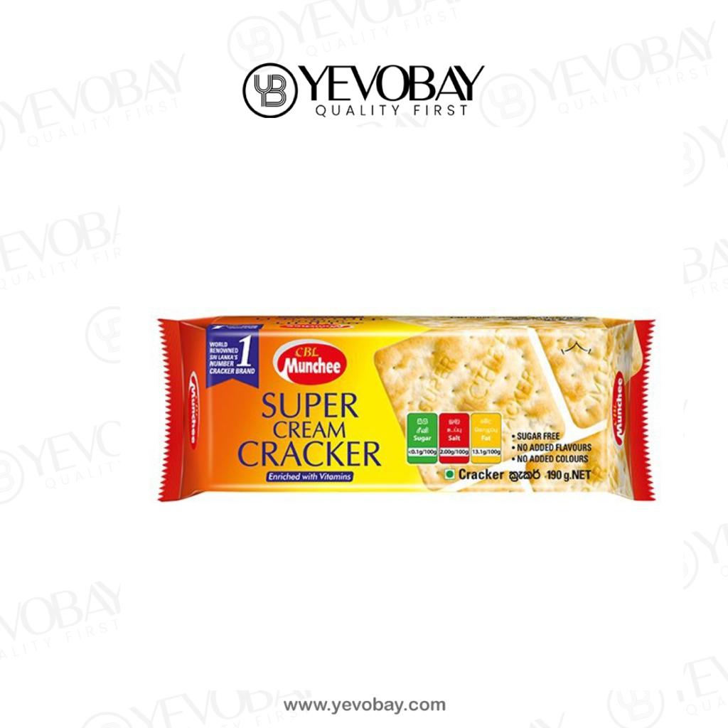 Munchee Super Cream Cracker 190G