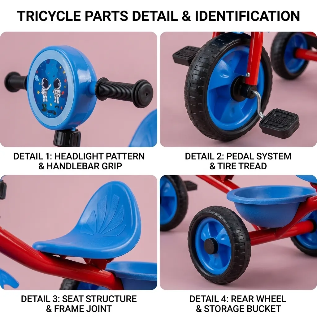 High Quality Children Tricycle Baby Stroller