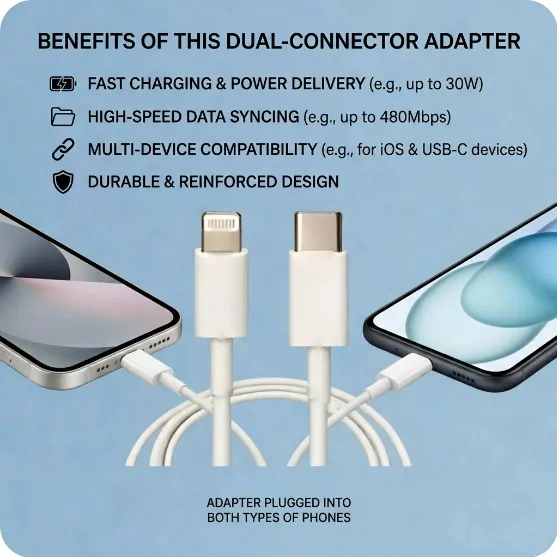 Apple USB-C to Lightning Data Cable 1m