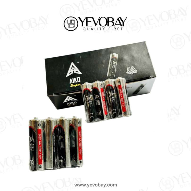 Aiko Super Heavy Duty Battery AA (4 batteries)