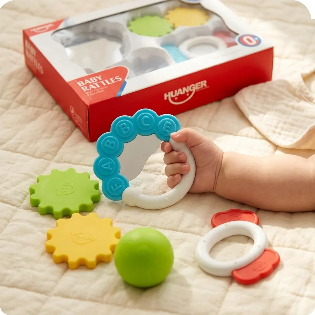 Baby Rattles 4 Pcs - Huanger