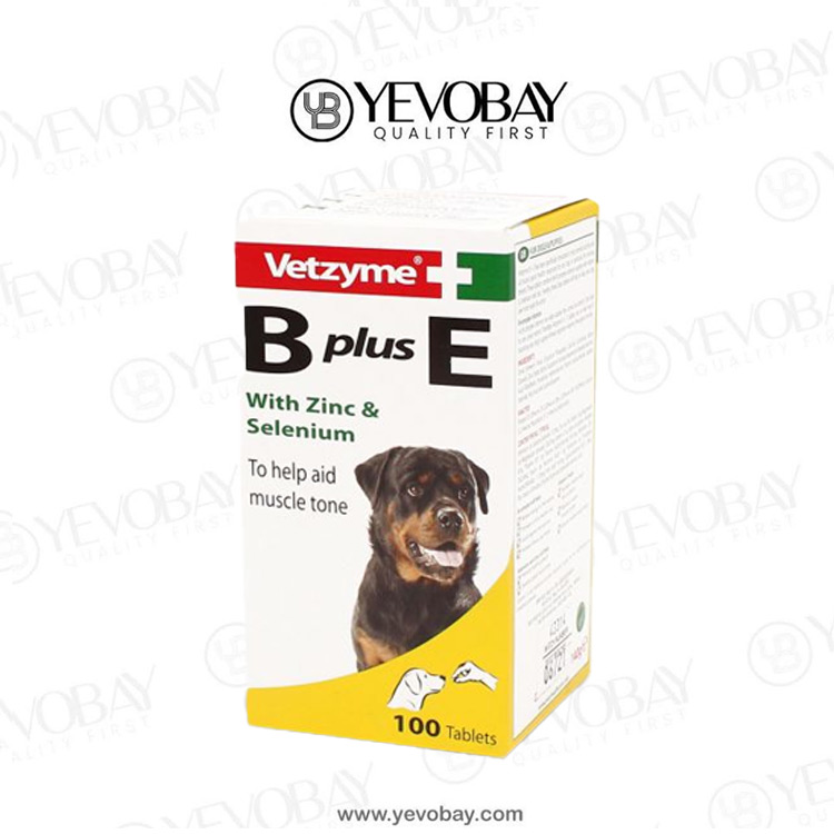 Vetzyme B+e - 100 Tablets