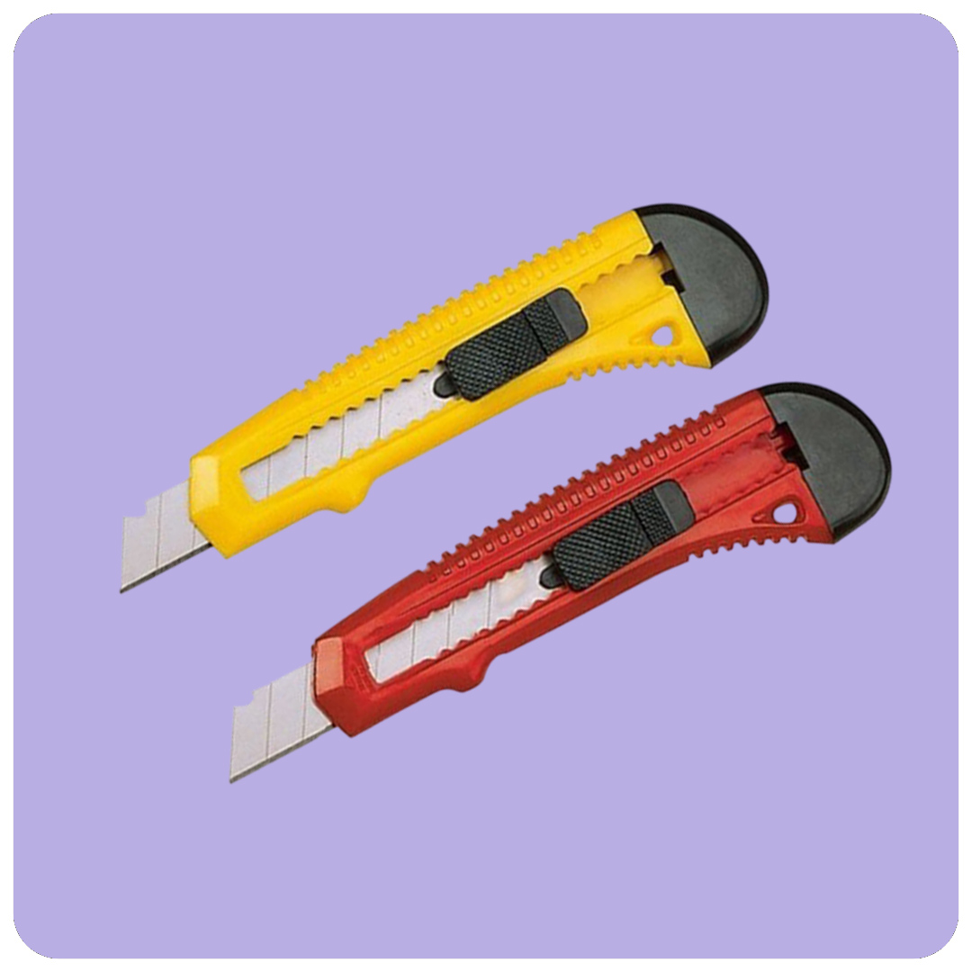 Retractable paper Cutter Knife