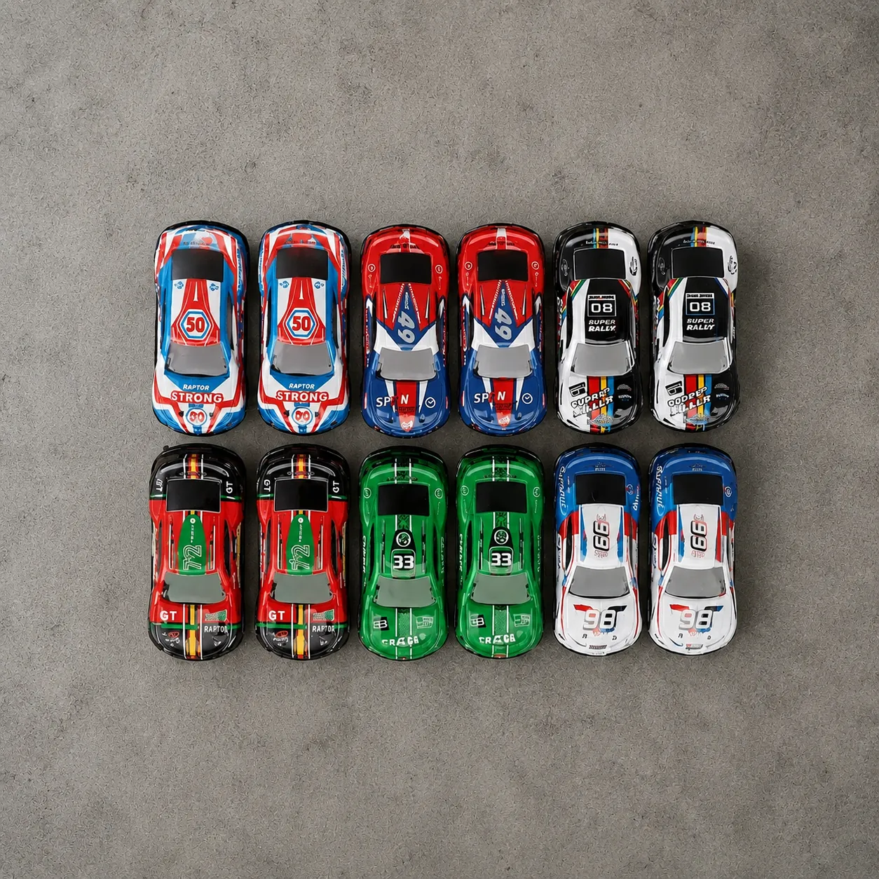 Metel Model Cars Pack