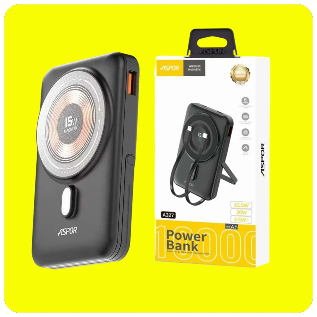 Magnetic Wireless Power Bank A-327