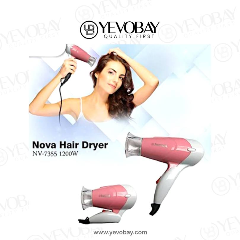 NOVA Fashion Hair Dryer 1200W - NV7355