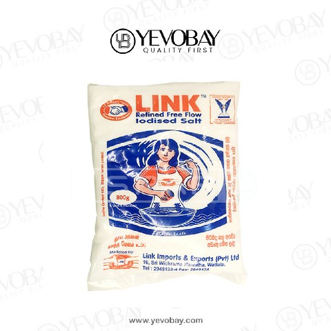 Link Iodised Table Salt 800g