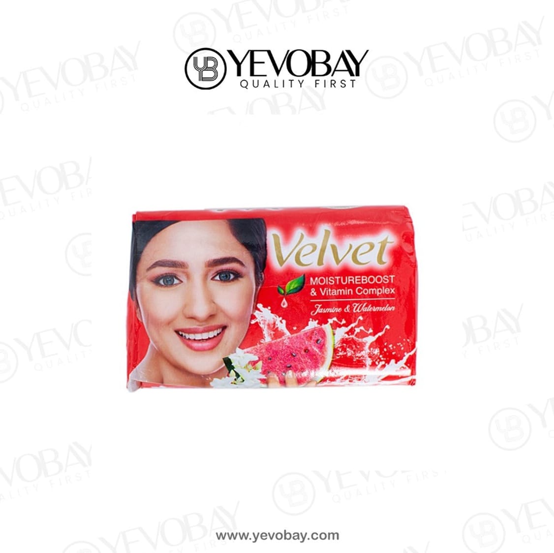 Velvet Soap Jasmine and Watermelon- 95g