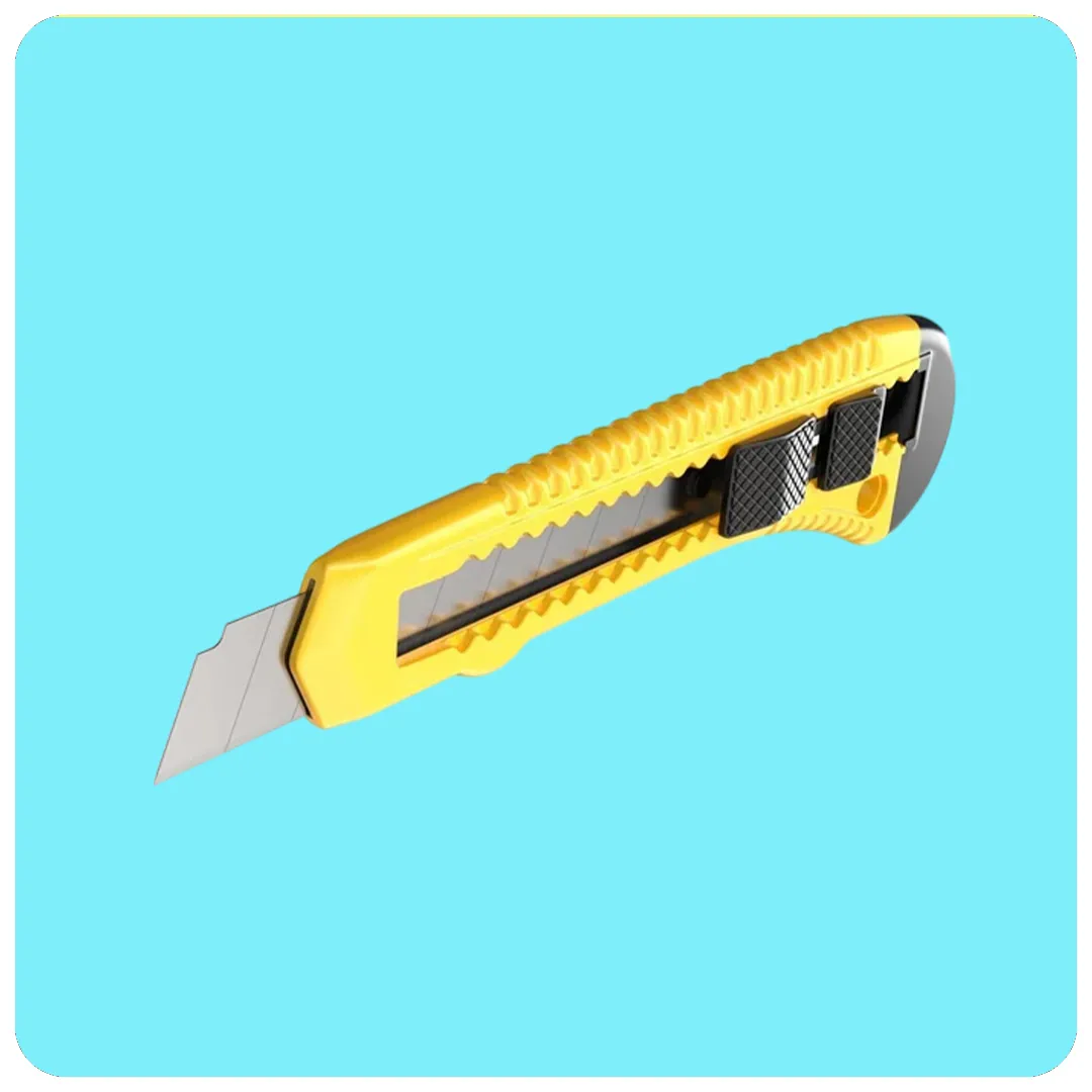 Retractable paper Cutter Knife