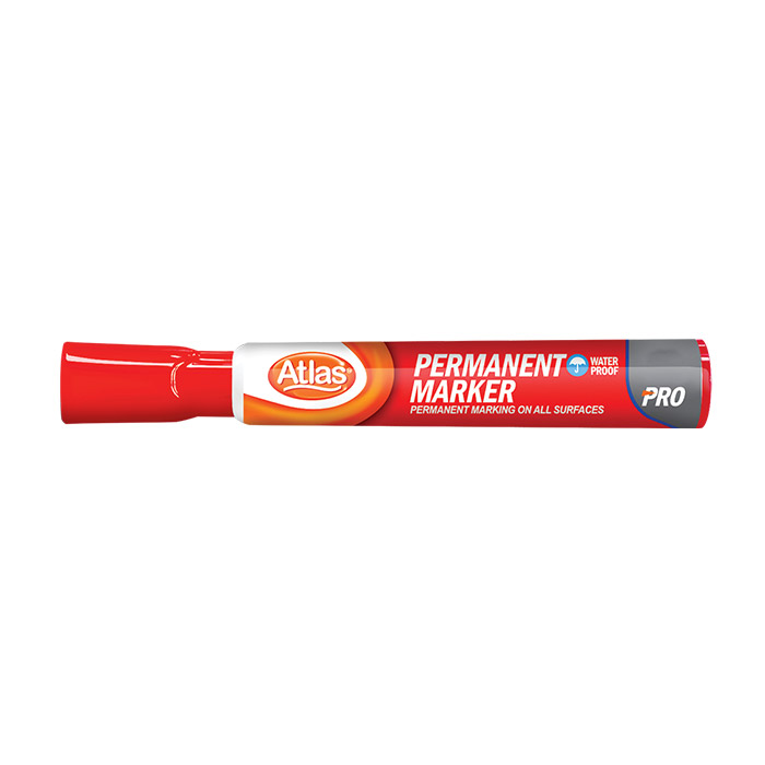 Atlas Permanent Marker RED