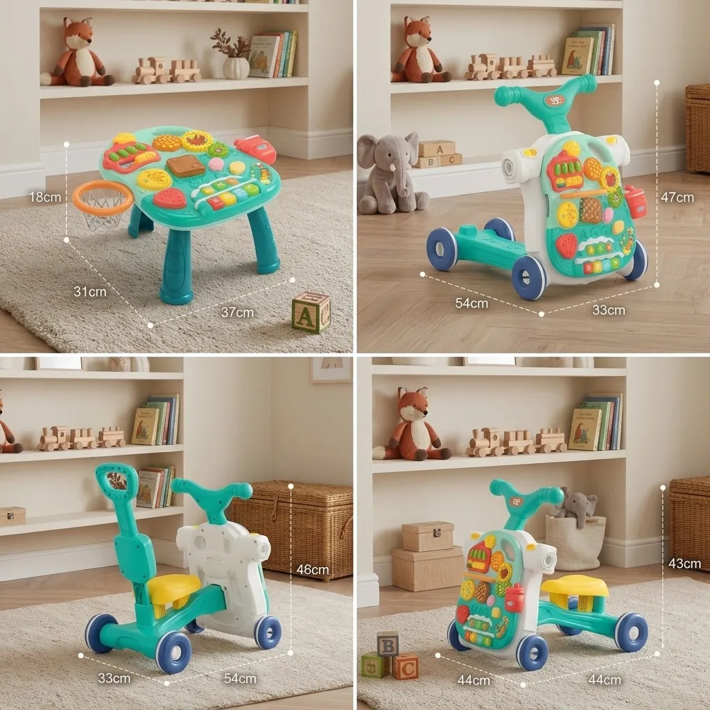 4 in 1 Baby Walker