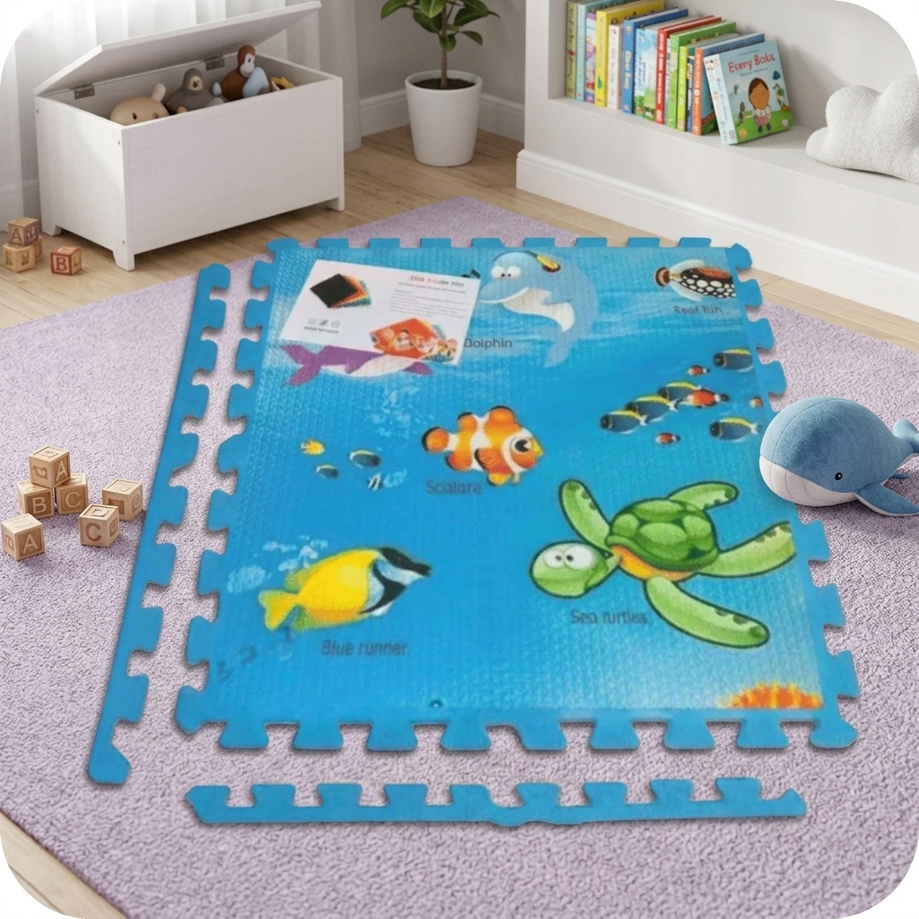 Eva Puzzle play Mats - Sea Fish