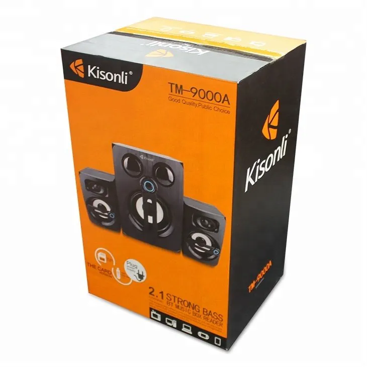 Kisonli TM-9000A 2.1 Strong Bass Speaker