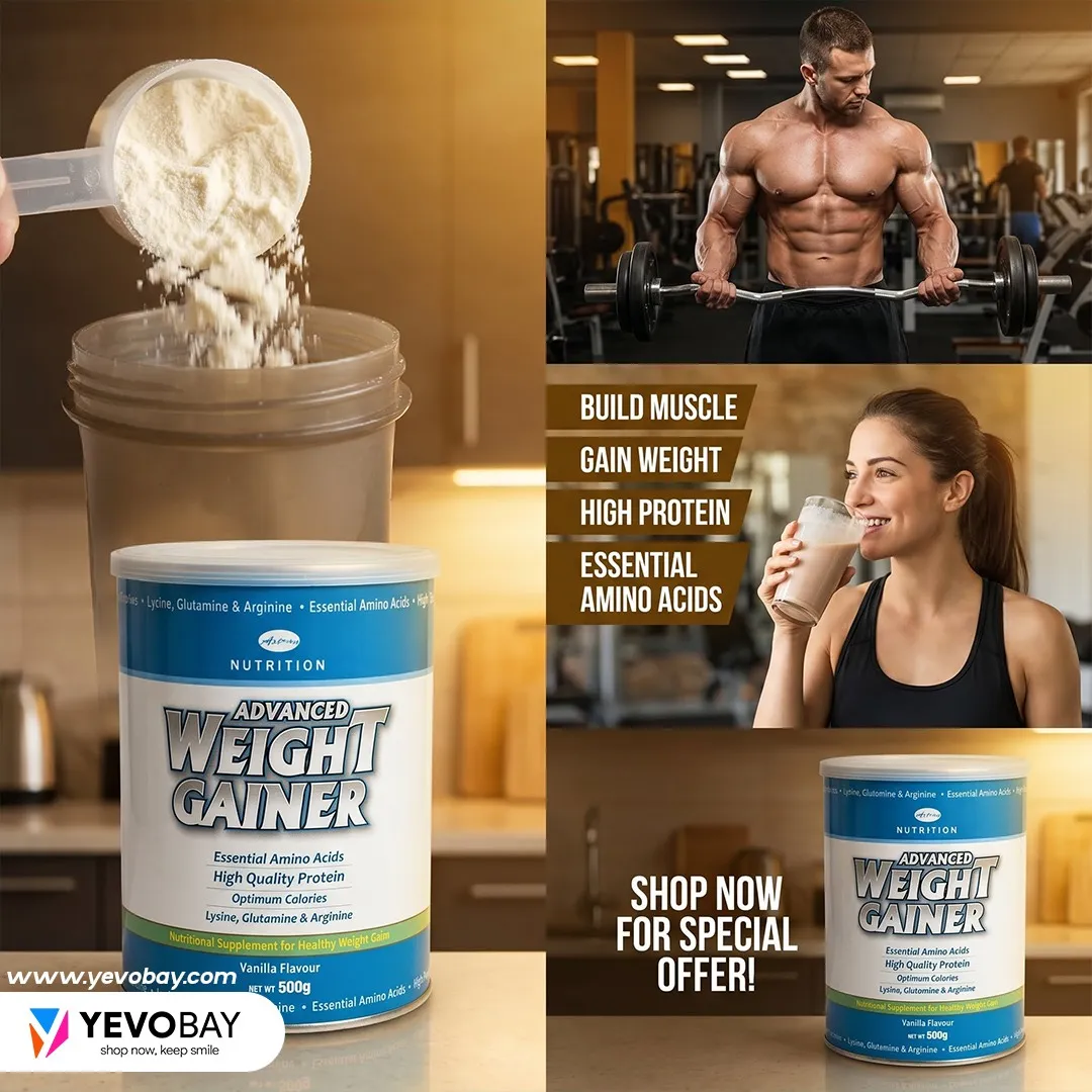 Astron Advanced Milk Powder Weight Gainer 500G | YEVOBAY Sri Lanka