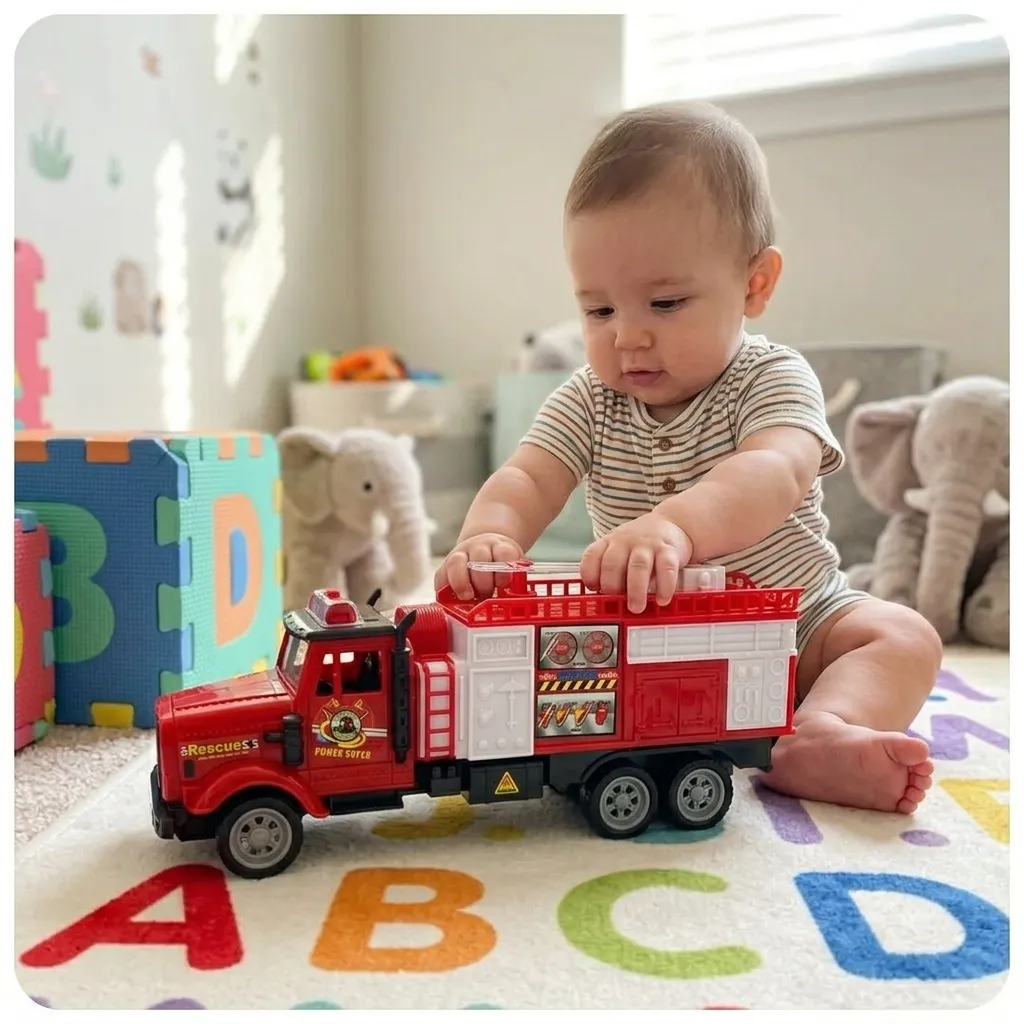 Fire Truck Toy Red