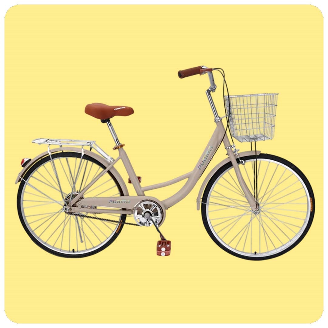 PuDuva Classic Cruiser Girls Bicycle 26 inch
