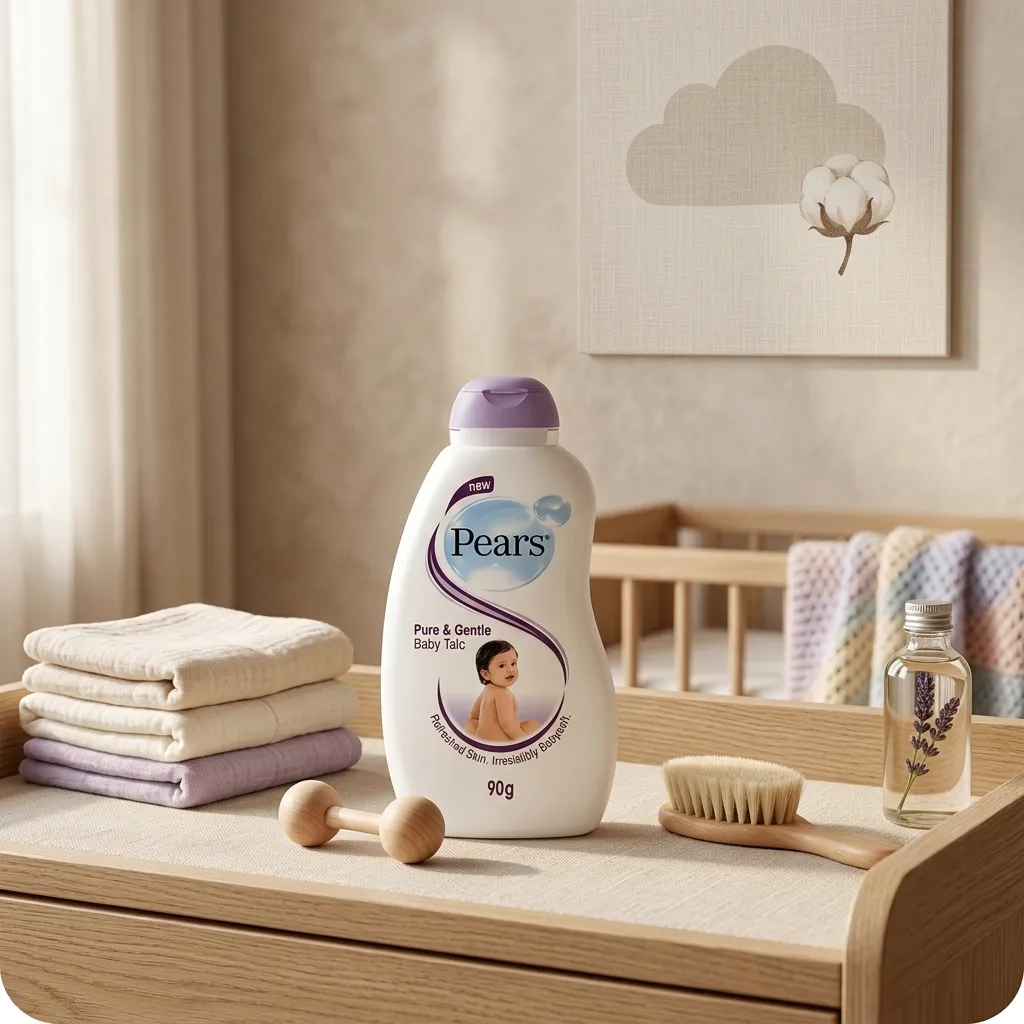 Pears Pure & Gentle Baby Talc 90g
