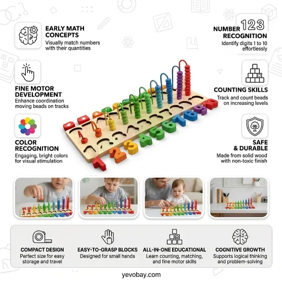 Wooden Multifunctional Count Shelf
