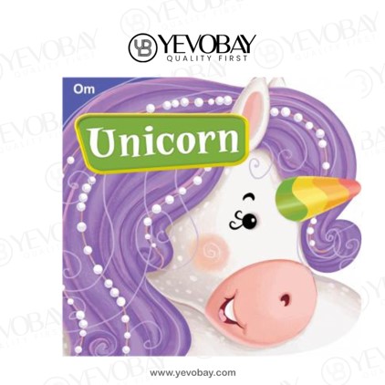 Cutout Board Book : Unicorn