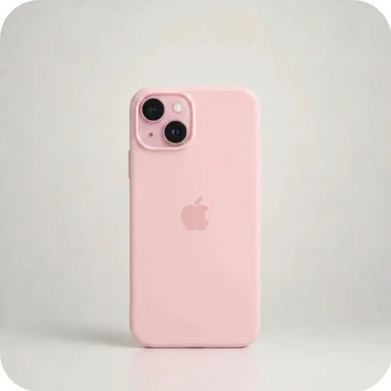 iPhone 13 silicon Case - Square Camera Holes