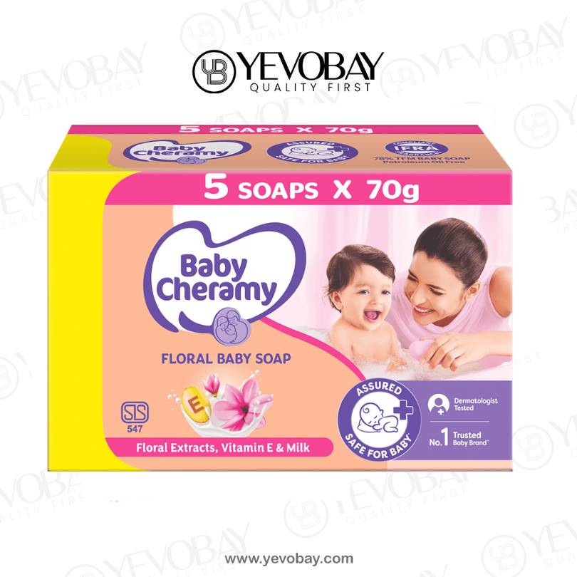 Baby Cheramy - 5 Soaps x 70g