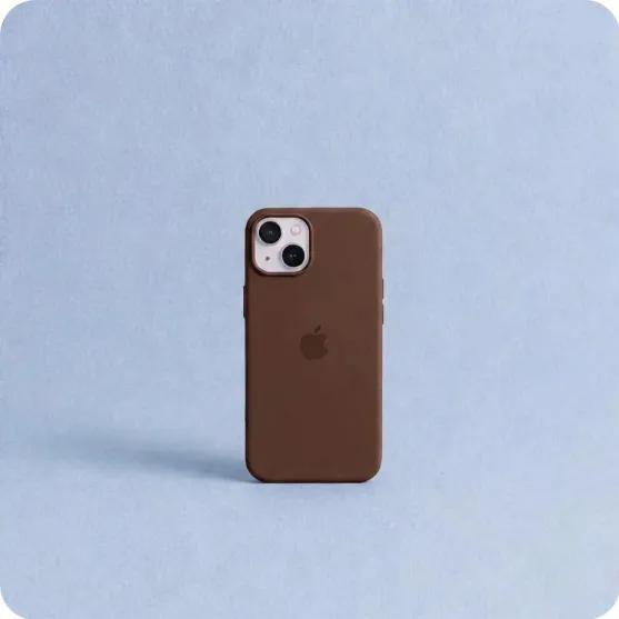 iPhone 14 silicon Case - Square Camera Hole