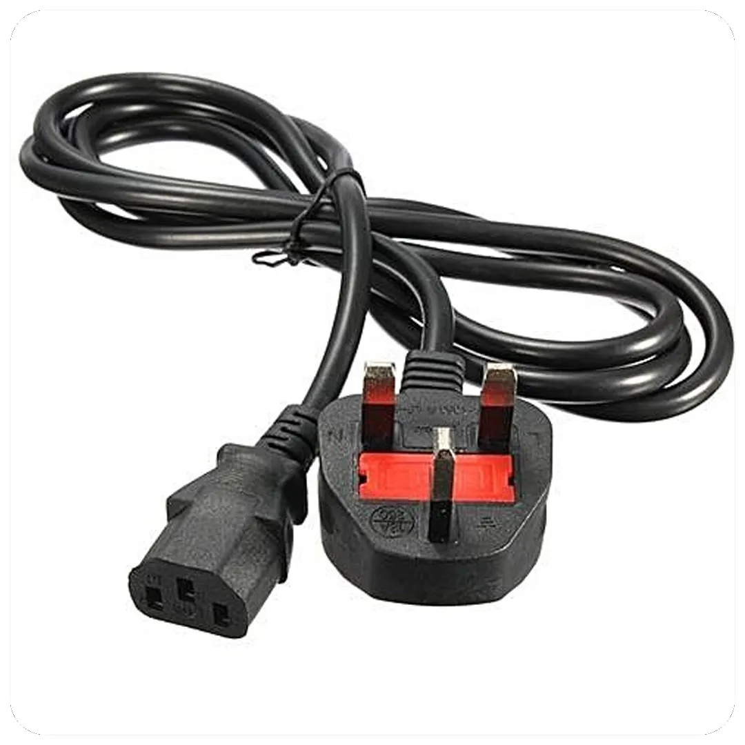 UK 3-Pin Power Cord