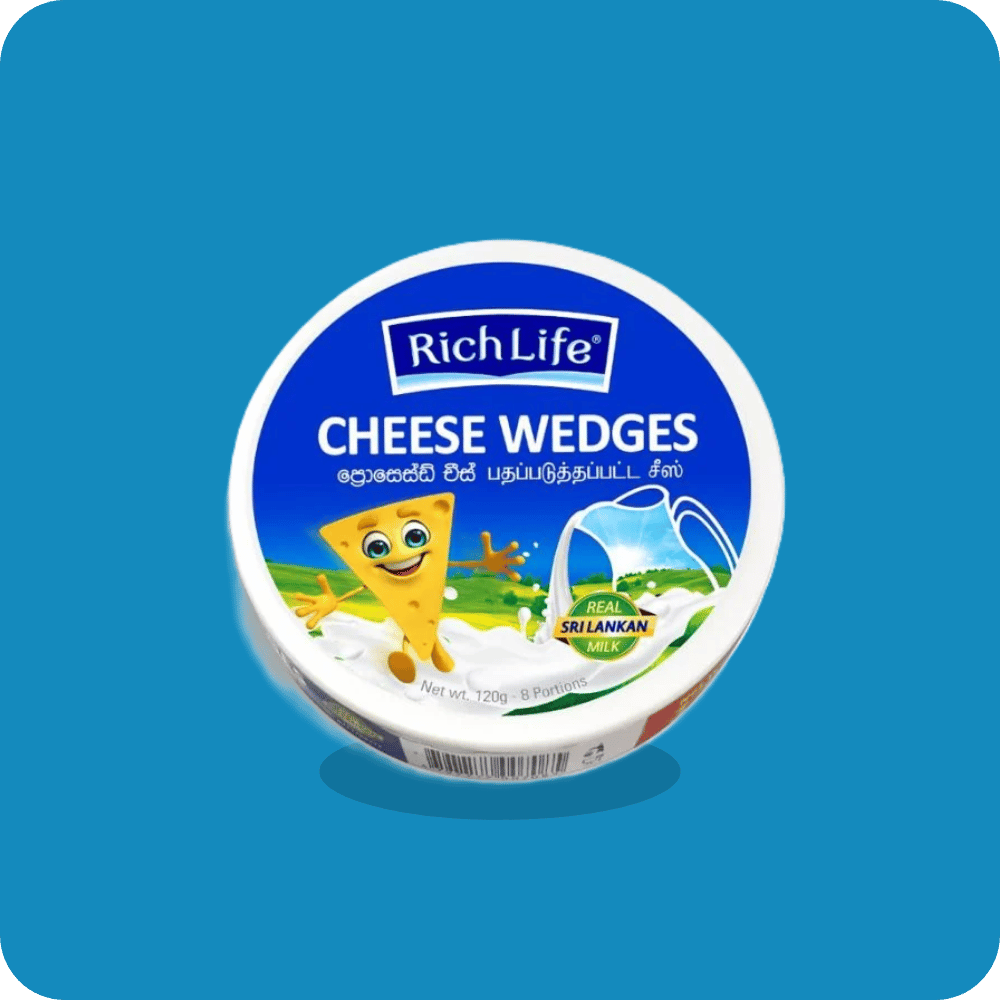 Rich Life Cheese Wedges 8 Portions