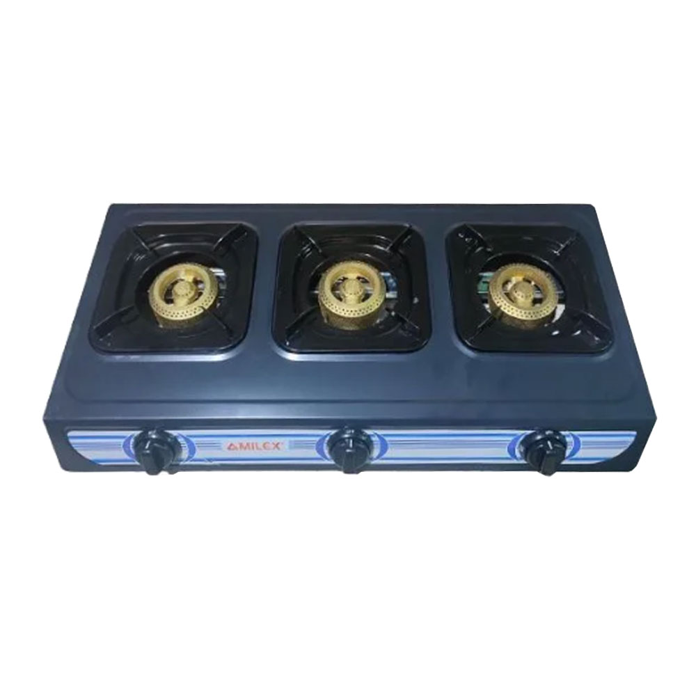 The Amilex 3 Triple Burner Gas Cooker