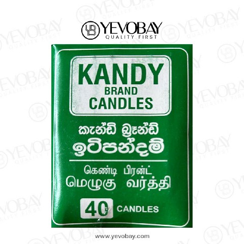 Kandy Brand Candles - 40Pcs