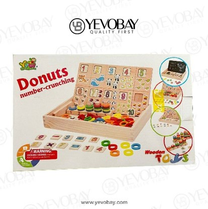 Donuts Number Crunching Toy - Math Play