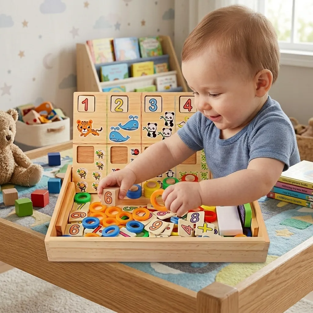 Donuts Number Crunching Toy - Math Play