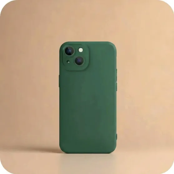 iPhone 13 silicon Case - 2 Fine Camera Holes
