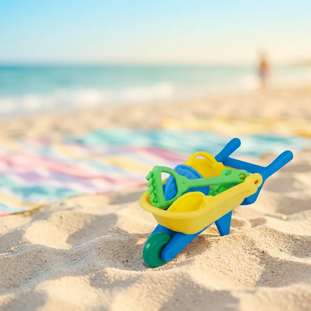 Beach Toys Wheelbarrow Cart