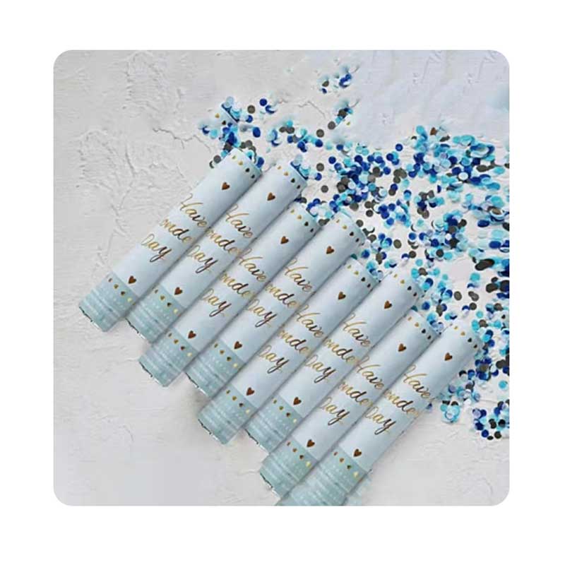 Confetti Cannon Tube Spring Turn Party Confetti Poppers Weeding Birthday Party Baby Shower Christmas Confetti Poppers Cannon