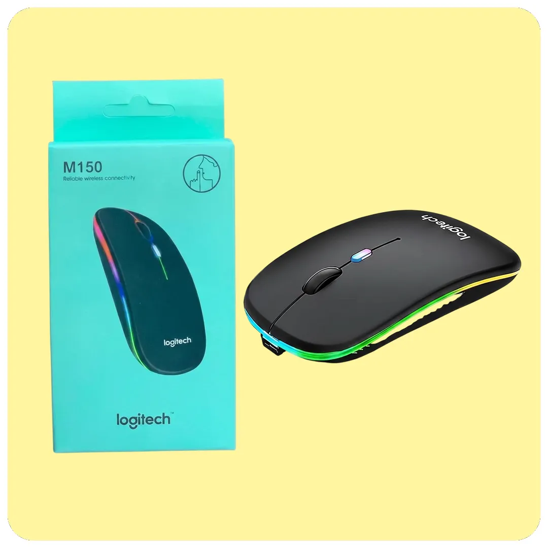 Logitech M150 Wireless Mouse with RGB Light Line