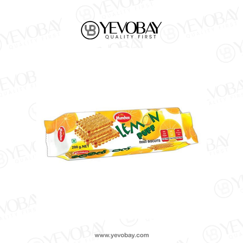 Munchee Biscuit Lemon Puff 200G