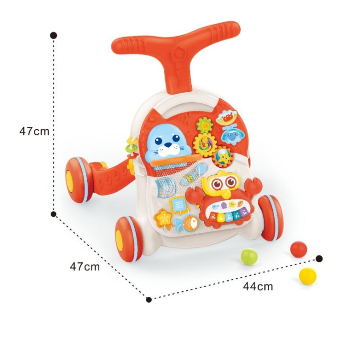 2 in 1 Walker and Active Table - HE0828 HE0829