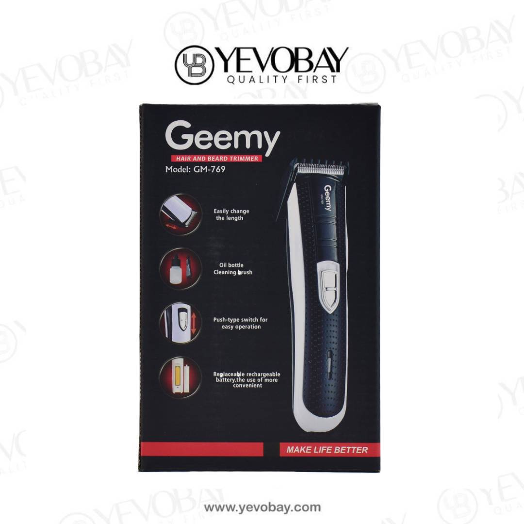 Geemy - Hair and Beard Trimmer - GM 769