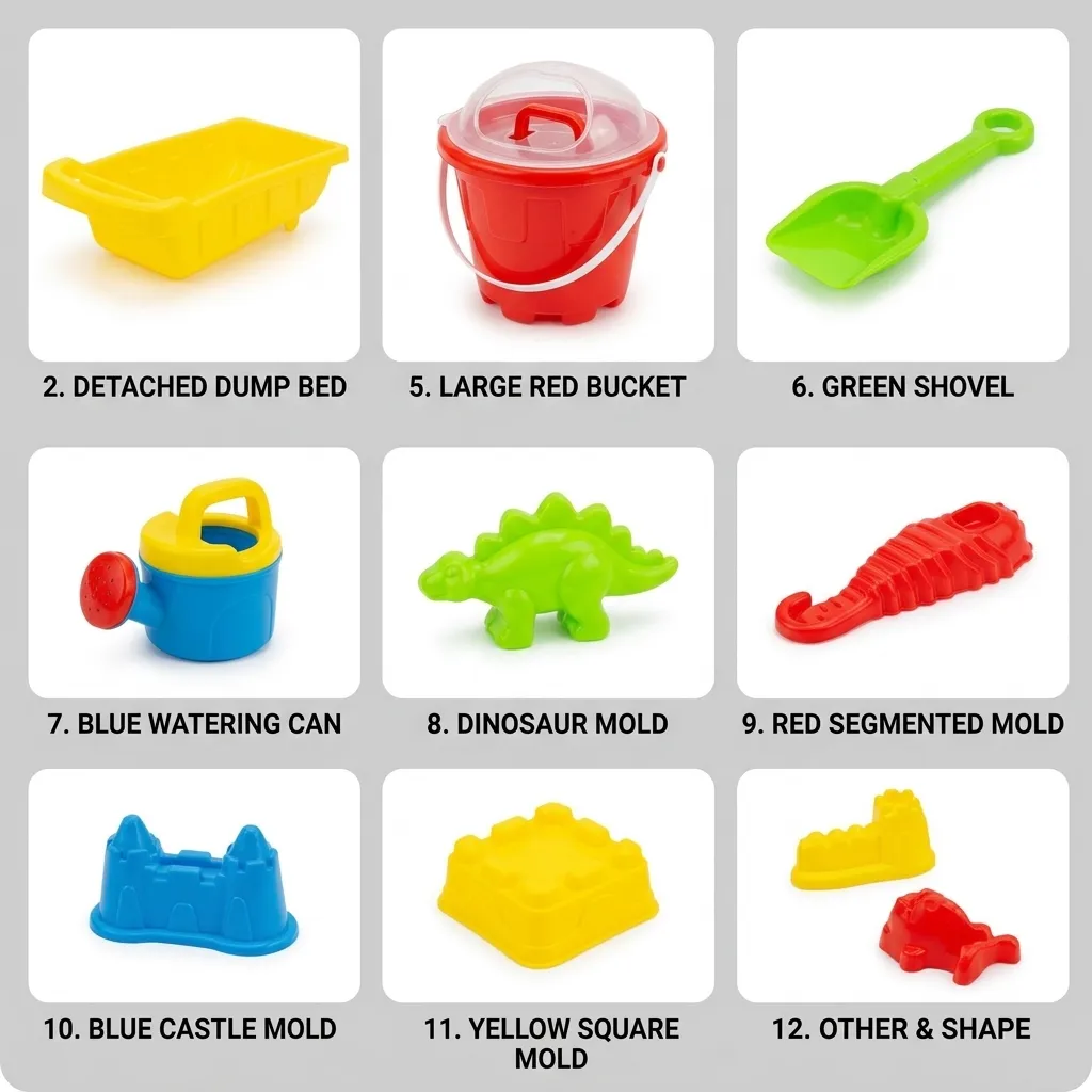 SAND - Construction Vehicle Beach Toy